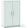 Sarmog Mobile 2 Ante Double Collection Colore Struttura e Ante Ossido Bianco