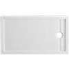 Docciabox Piatto Doccia KEPLER in Acrilico Rinforzato con Vetro Resina e Legno Altezza 6 Cm - Misura: 70 x 140 x H6 cm