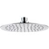 GME Soffione Doccia Acciaio Inox Ultrapiatto Tondo da 30 cm Cromato