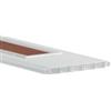 Docciabox Ricambio Pannello in PVC per Porta a Soffietto con Vetro Niagara