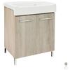 Docciabox Mobile Lavatoio Con Lavabo In Ceramica 2 Ante Xilon