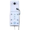 Docciabox Colonna doccia multifunzione modello Capri Bianca H. 950