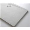 Azzurra Ceramica Piatto doccia Pietraceramica alto 4cm in colore Bianco - Ceramica Azzurra - Misura: 80x100 x H4 cm