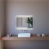 Docciabox Specchio da Bagno Rettangolare con fasce illuminate
