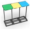 Adventa/Mongardi Adventa Portasacco per Raccolta Differenziata in Resina di PP Misure 97L x 36P x 80H cm