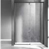 Docciabox Box Porta Doccia Scorrevole Soft Close Telaio GUN METAL Cristallo 8mm H 200 - Misura: 130 x h200 cm