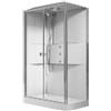 Docciabox Cabina doccia multifunzione, 2 lati - 1 Fisso e 1 Scorrevole - Reversibile - Misura: 70 x 100 x h 226