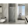 LineaDoccia Box Porta Doccia Nicchia in Cristallo 6 mm Opaco 1 Lato 3 Ante Scorrevole Reversibile - Misura: 120 xh190 cm