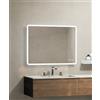 Docciabox Specchio da Bagno Specchio Retroilluminato con Bordo Luminoso Modello Softline