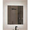 Docciabox Specchio da Bagno Specchio Retroilluminato Modello Mirror