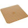 Docciabox Gedy Tappeto Antiscivolo Doccia Geo 53x53 cm Arancione