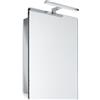 Docciabox Gedy Specchio Contenitore 1 Anta 51x60 Banjo con Lampada Led Lucido