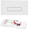 Docciabox Pucci Kit Placca Sara 330x180 Bianco