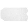 Docciabox Gedy Tappeto Antiscivolo Vasca 36x72 cm Bianco