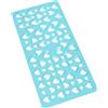 Docciabox Gedy Tappeto Antiscivolo Doccia Cuore 36x75 cm Azzurro