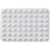 Docciabox Gedy Tappeto Antiscivolo Lavello 30x38 cm Stamp Bianco