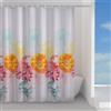 Docciabox Gedy Tenda Doccia in Tessuto Frenesia 120x200 cm Rosa-giallo-turchese