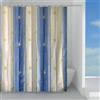 Docciabox Gedy Tenda Doccia in Tessuto Oltremare 120x200 cm Beige-azzurro