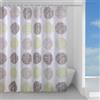 Docciabox Gedy Tenda Doccia in Tessuto Gomitolo 120x200 cm Verde-marrone