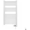 Docciabox Termoarredo Elettrico Zehnder Aura H. 980 Cromo Largh. cm 50