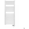 Docciabox Termoarredo Elettrico Zehnder Aura H. 1300 Cromo Largh. cm
