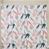 Docciabox Gedy Tenda Doccia in Tessuto Soft 120x200 cm Bianco-rosa-verde