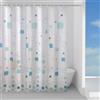 Docciabox Gedy Tenda Doccia in Peva Schema 240x200 cm Celeste-turchese