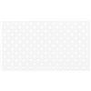 Docciabox Gedy Tappeto Antiscivolo Vasca 60x38 cm Maim Bianco