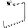 Docciabox Grohe Portasalviette ad Anello Essentials Cube Cromo
