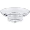 Docciabox Grohe Base Porta Sapone in Vetro Essentials H 39mm