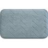 Docciabox Gedy Tappeto Mousse 50x80 cm Azzurro Polvere