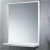 Docciabox Gedy Specchio 45x60 cm con Mensola Bianco