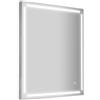 Docciabox Gedy Specchio Reversibile con Led 60x80 cm Paul Spazzolato