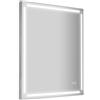 Docciabox Gedy Specchio Reversibile con Led e Antifog 60x80 cm Paul Spazzolato