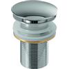 Docciabox Gedy Piletta in Acciaio Clic Clac 01 Cromo