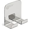 Docciabox Gedy Gancio con Biadesivo x Tergivetro Odino Cromo