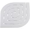 Docciabox Gedy Pedana Doccia 54,5x54,5 Spirale Bianco