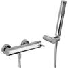 Paffoni Miscelatore Doccia Esterno con Supporto Snodato Stick Cromo