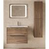Docciabox Mobile Bagno effetto Legno con Specchio Led Boskea