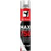Den Braven Schiuma a pistola MAXI 750 750 ml tubo giallo