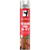Den Braven Schiuma invernale a bassa espansione - 750 ml, pistola