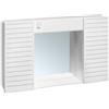 Specchiera Con 2 Ante E Luce Toilette L.50 x H.37 x P.12 cm L.50 x H.37 x P.12 cm