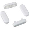 Kit Paracolpi per Sedile WC a 2 Perni H. 10 mm - 54 H. 10 mm - 54