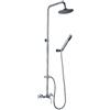 Set Colonna Doccia Telescopica Queen Cromo Cromo
