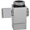Deviatore per Colonne Doccia Cromo DV 334 3/4M x 1/2M x 3/4F 3/4"M x 1/2"M x 3/4"F