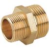 Nipple Doppio Ridotto Maschio/Maschio in Ottone Giallo 1/2 x 1/4 1/2" x 1/4"
