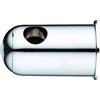 Coppia Di Supporti Per Colonna Doccia Smart Tonda 22 mm - Cromo 22 mm - Cromo