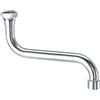 Canna a S Universale per Miscelatore Lavello con Attacco Sotto 18x300 mm 18x300 mm
