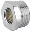 Riduzione Maschio/Femmina in Ottone Cromato 3/8M x 1/4F 3/8"M x 1/4"F
