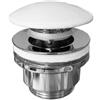 Piletta Click Clack con Tappo in Ceramica Bianco STP 1 1/4 1"1/4